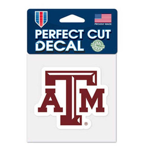 Texas A&M Aggies 4" x 4" Logo Decal