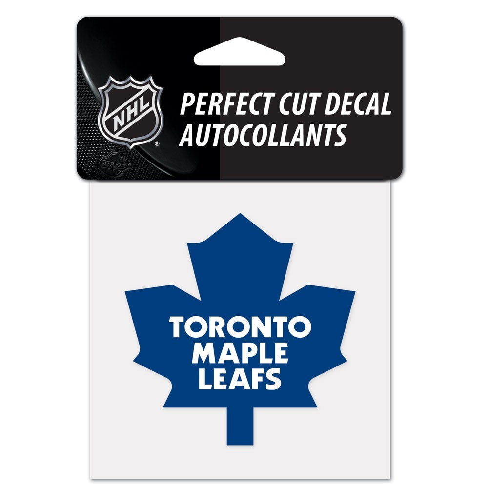 Toronto Maple Leafs 4" x 4" Logo Decal