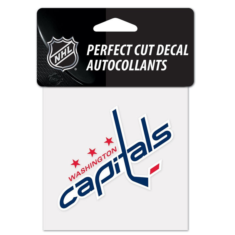 Washington Capitals Official Decal 2-Pack – Outdoor Vinyl Sticker For Car, Laptop, Window