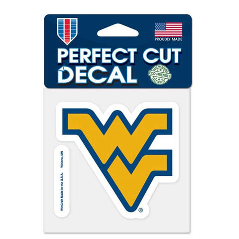 West Virginia Mountaineers 4"x4" DieCut Decal Logo