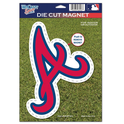 Atlanta Braves 8" Die Cut Magnet