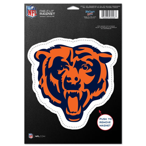 Chicago Bears 8" Die Cut Magnet