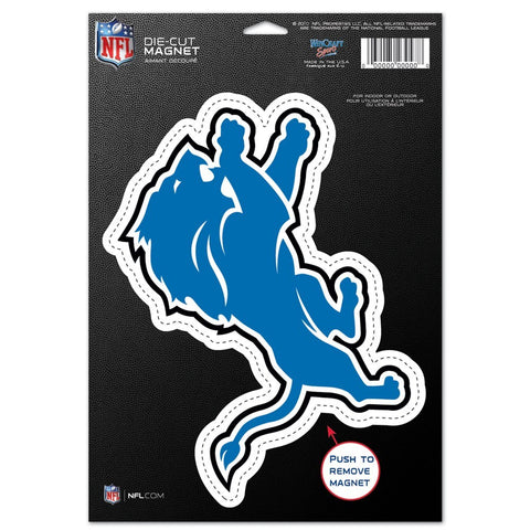 Detroit Lions 8" Die Cut Magnet