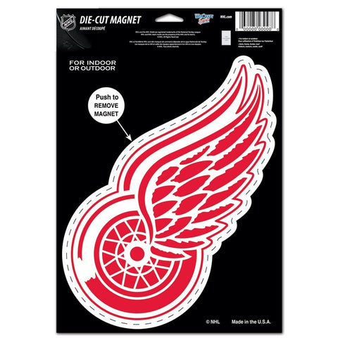 Detroit Red Wings 8" Die Cut Magnet