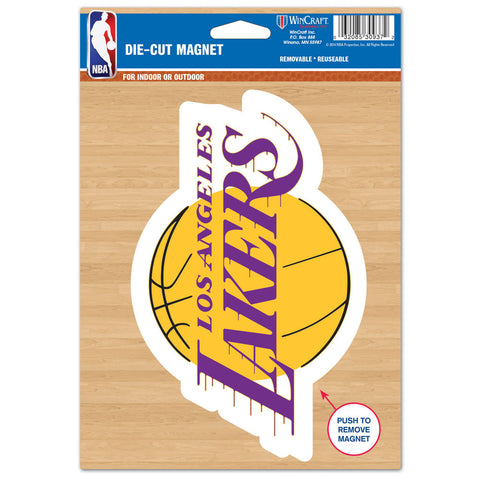 Los Angeles Lakers 8" Die Cut Magnet