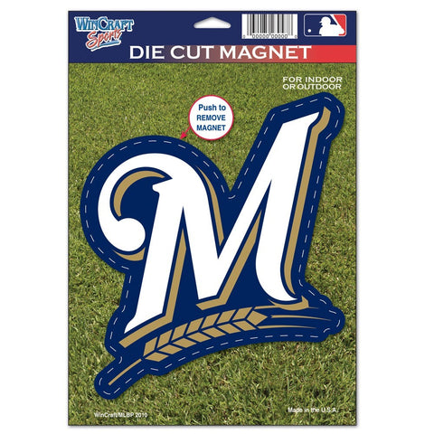 Milwaukee Brewers 8" Die Cut Magnet