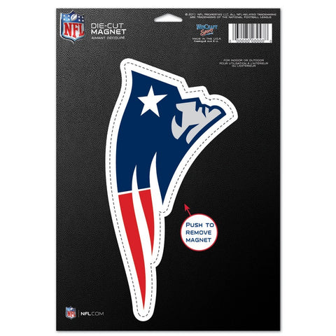 New England Patriots 8" Die Cut Magnet