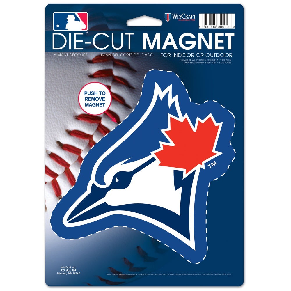 Toronto Blue Jays 8" Die Cut Magnet