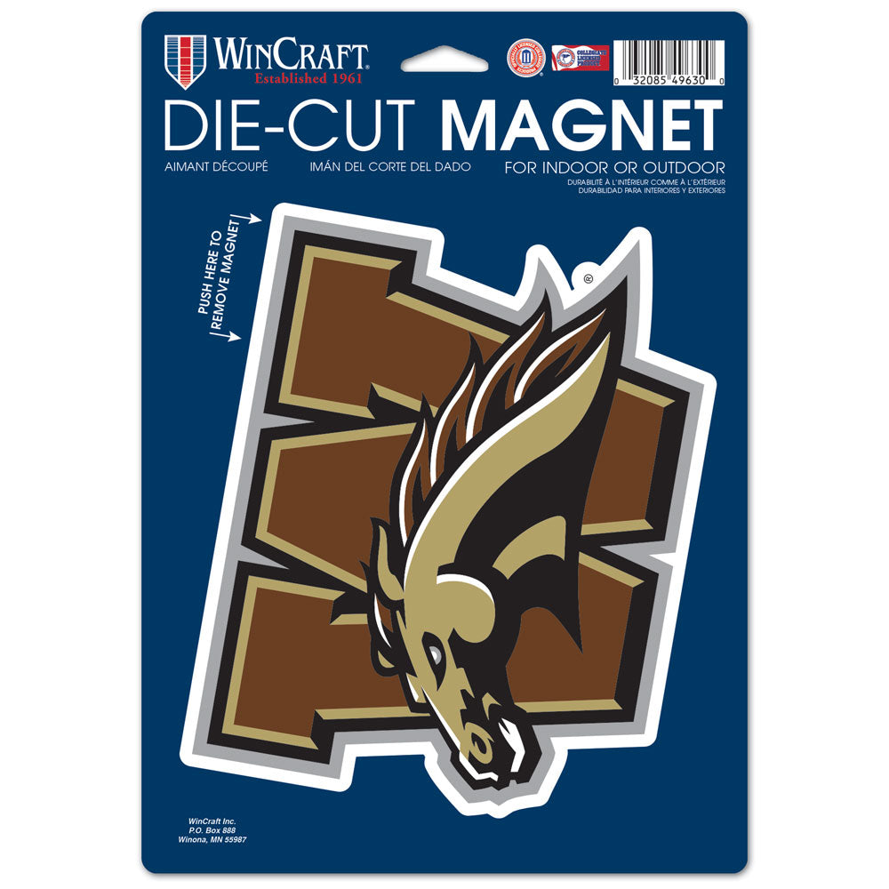Western Michigan Broncos 8" Die Cut Magnet