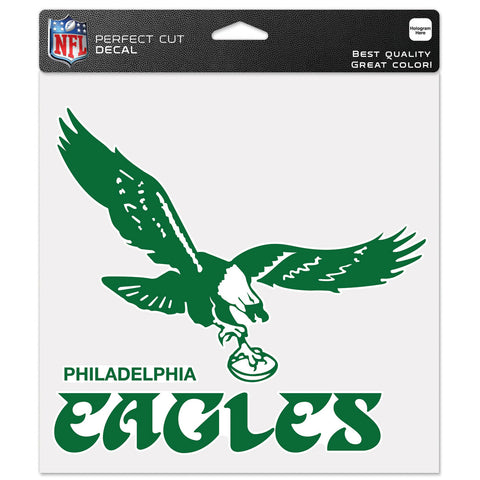 Philadelphia Eagles 8" x 8" Retro Color Decal