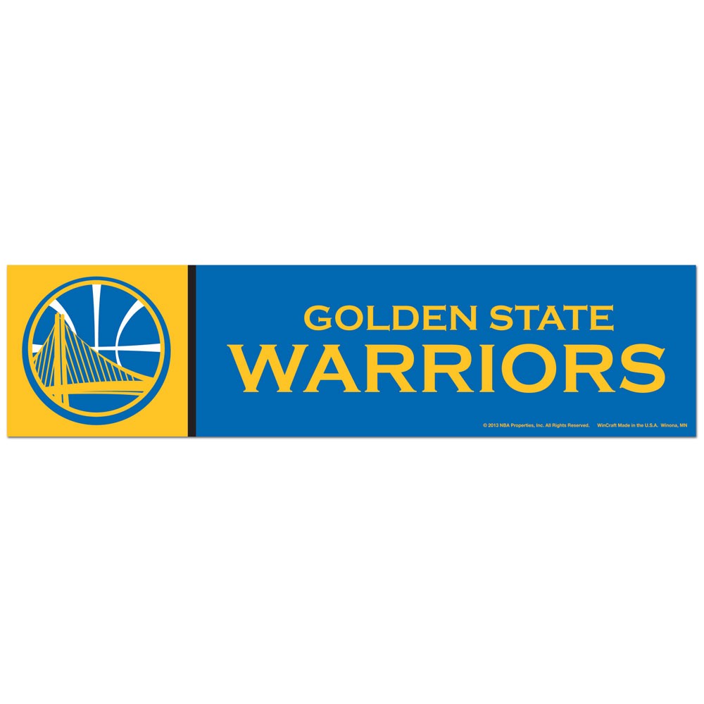 Golden State Warriors Bumper Sticker
