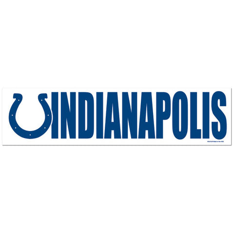 Indianapolis Colts Bumper Sticker