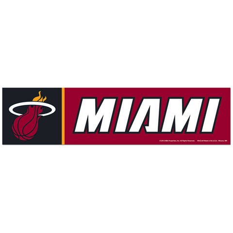 Miami Heat Bumper Sticker