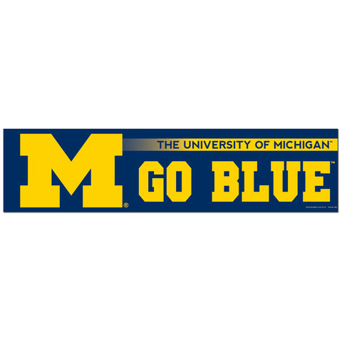 Michigan Wolverines Bumper Sticker