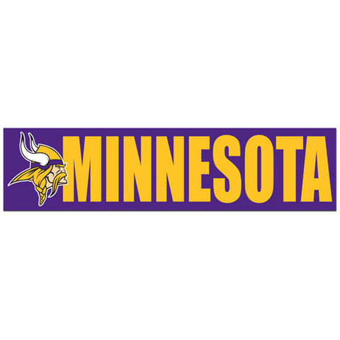 Minnesota Vikings Bumper Sticker