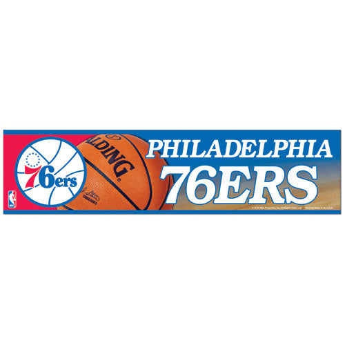 Philadelphia 76ers Bumper Sticker