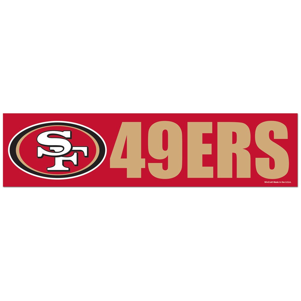 San Francisco 49ers Bumper Sticker