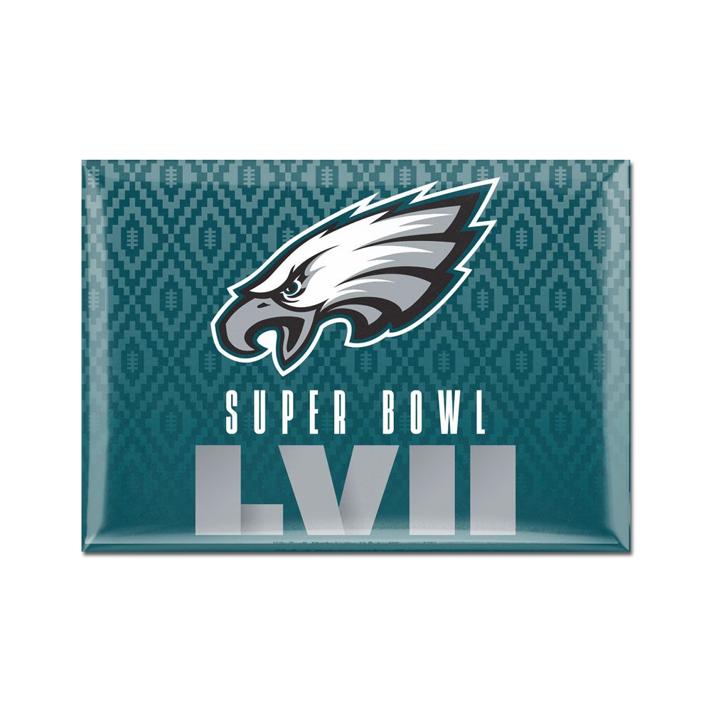 Philadelphia Eagles 2022 Super Bowl 57 Bound Magnet 2.5"x3.5"