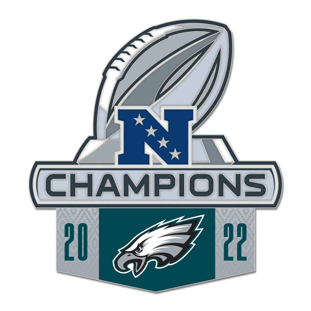 Philadelphia Eagles 2022 NFC Champs Pin - Champ