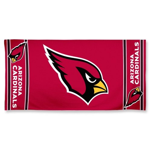 Arizona Cardinals Center Logo Beach Towel