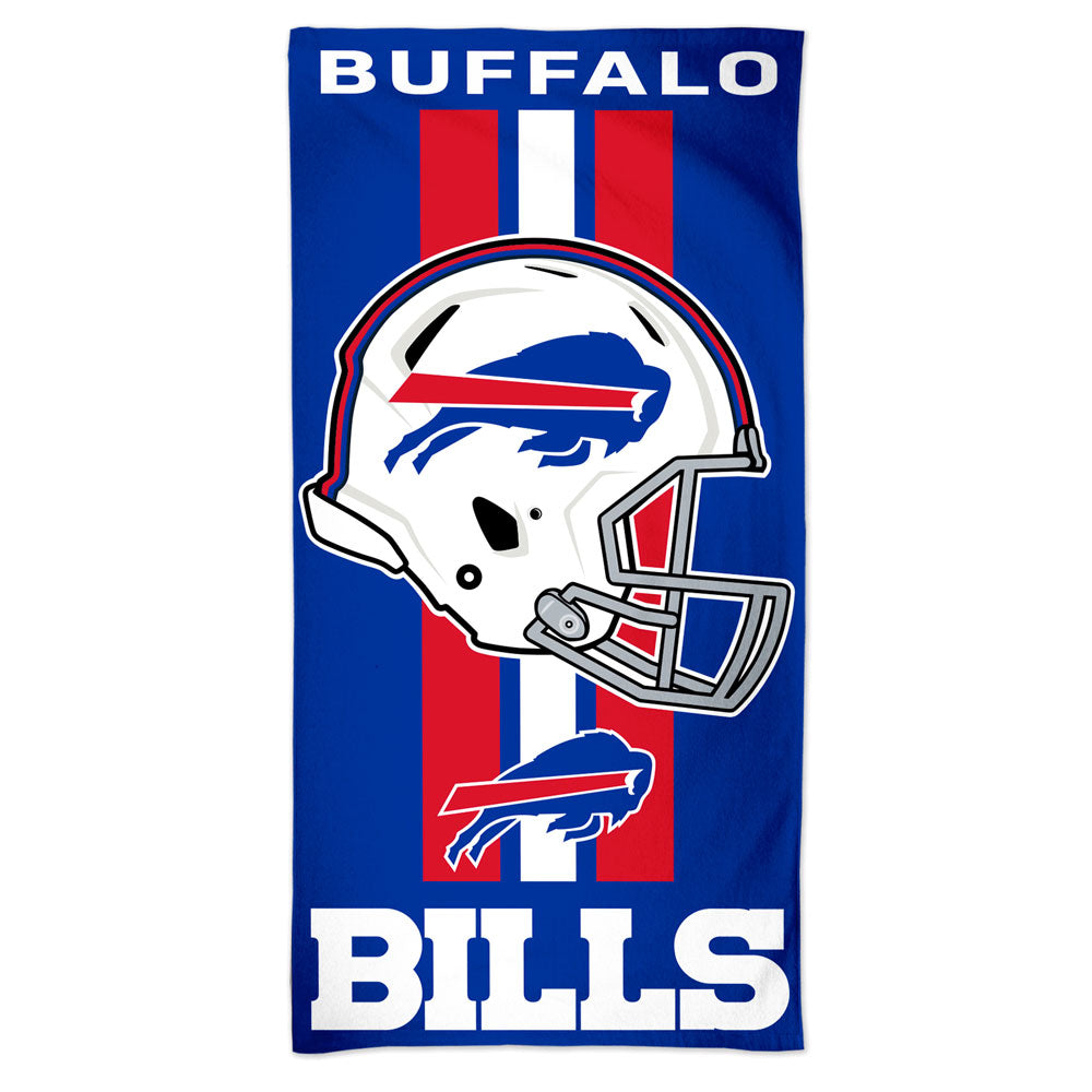 Buffalo Bills Center Logo Beach Towel