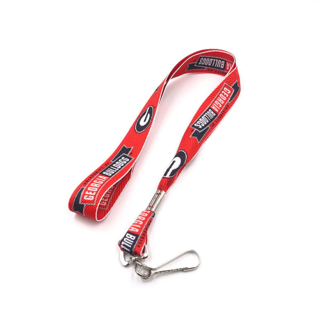 Georgia Bulldogs Lanyard - Team Color