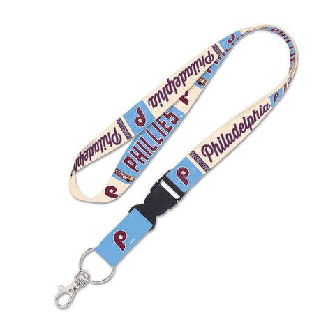 Philadelphia Phillies Two Tone Cooperstown Lanyard