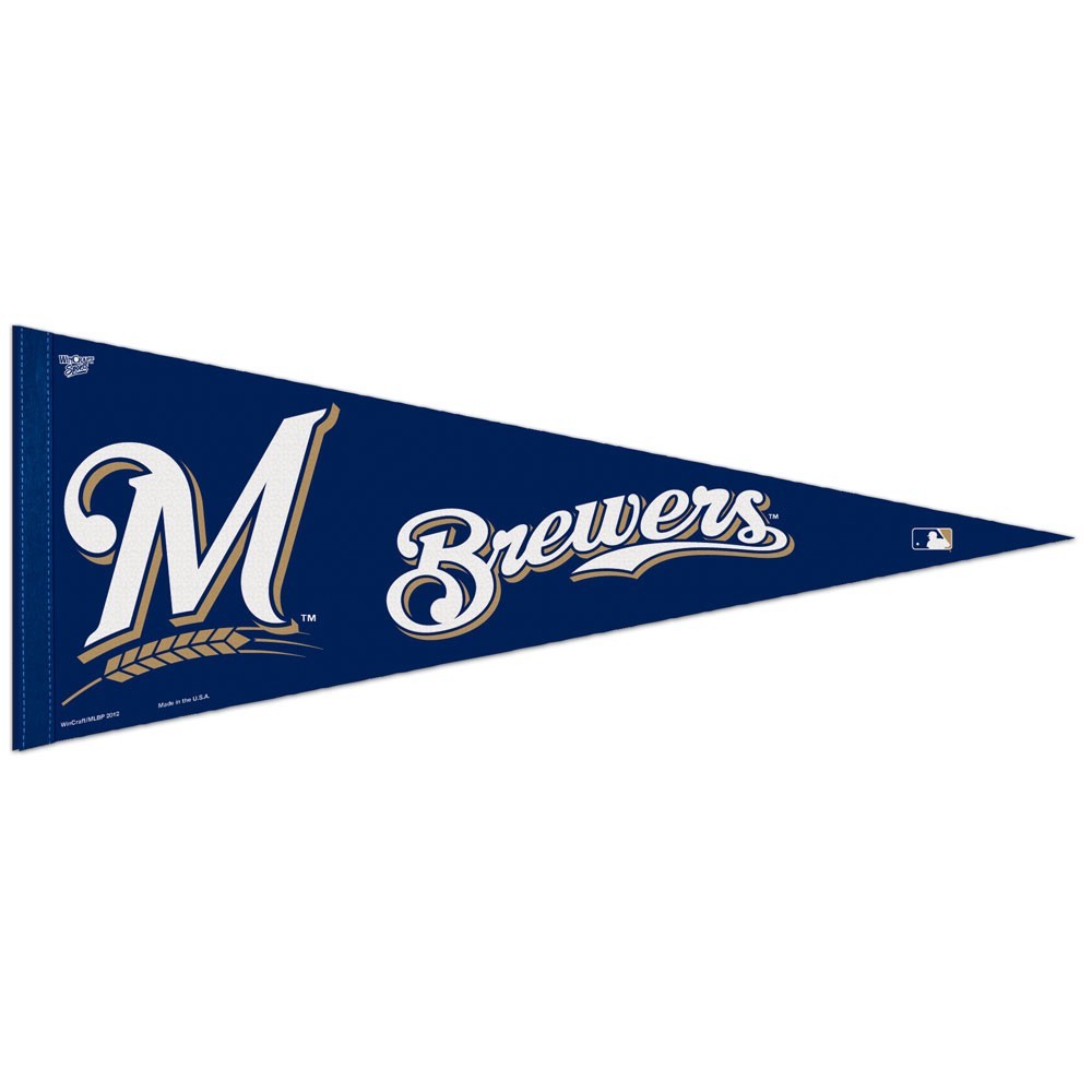Milwaukee Brewers Felt Pennant