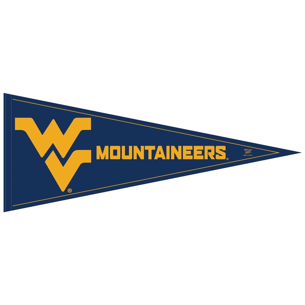 West Virginia Mountaineers Felt Pennant