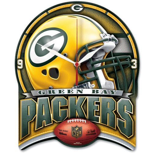 Green Bay Packers Hi Def Clock