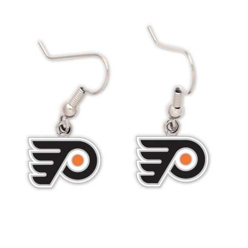 Philadelphia Flyers J Hook Logo Earring