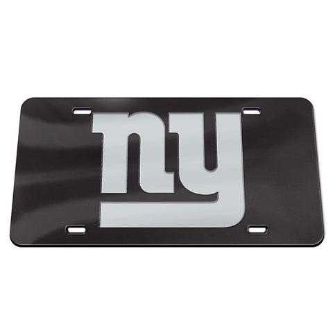 New York Giants Laser Engraved License Plate - Mirror Alternate