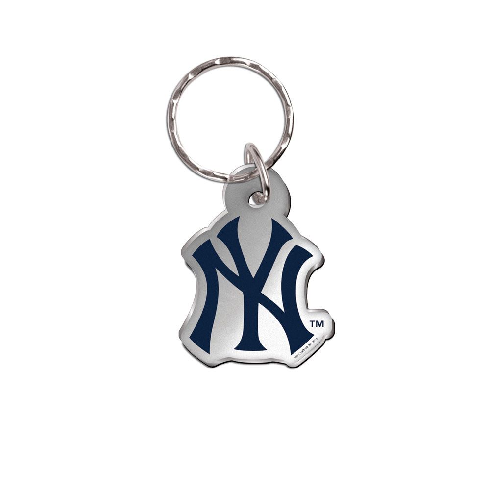 New York Yankees Metallic Freeform Keychain