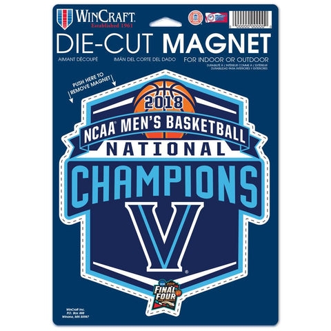 Villanova Wildcats 2018 NCAA Men's Basketball Champions 6"x9" Logo Magnet