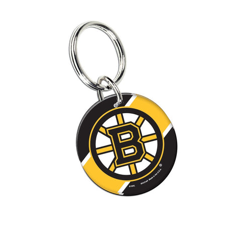 Boston Bruins Premium Acrylic Logo Keychain