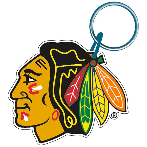 Chicago Blackhawks Premium Acrylic Logo Keychain