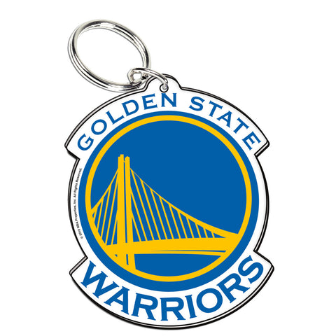 Golden State Warriors Premium Acrylic Logo Keychain