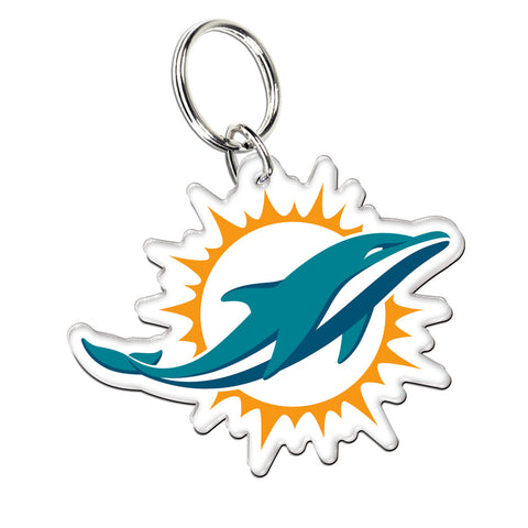 Miami Dolphins Premium Acrylic Logo Keychain