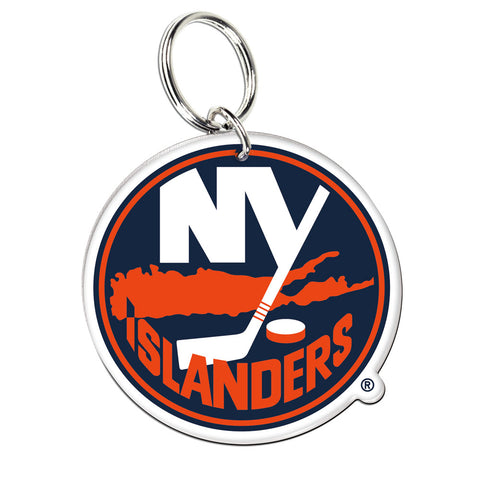 New York Islanders Premium Acrylic Logo Keychain