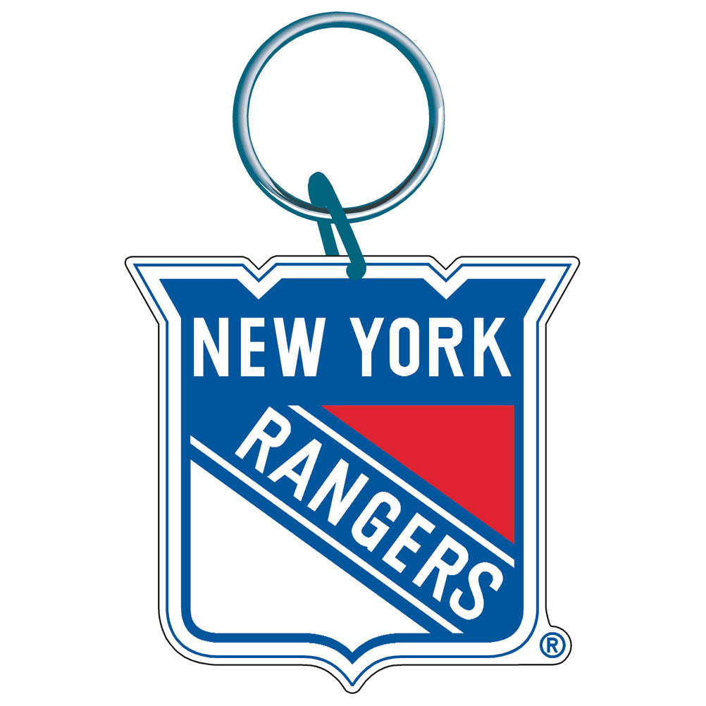 New York Rangers Premium Acrylic Logo Keychain
