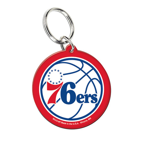 Philadelphia 76ers Premium Acrylic Logo Keychain