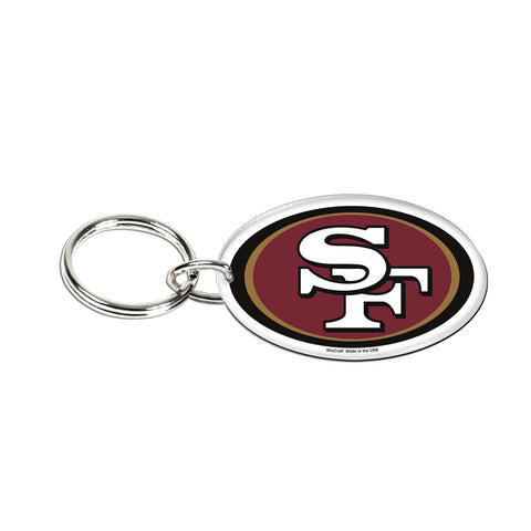 San Francisco 49ers Premium Acrylic Logo Keychain