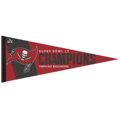 Tampa Bay Buccaneers Super Bowl LV Champions Classic Pennant, Carded