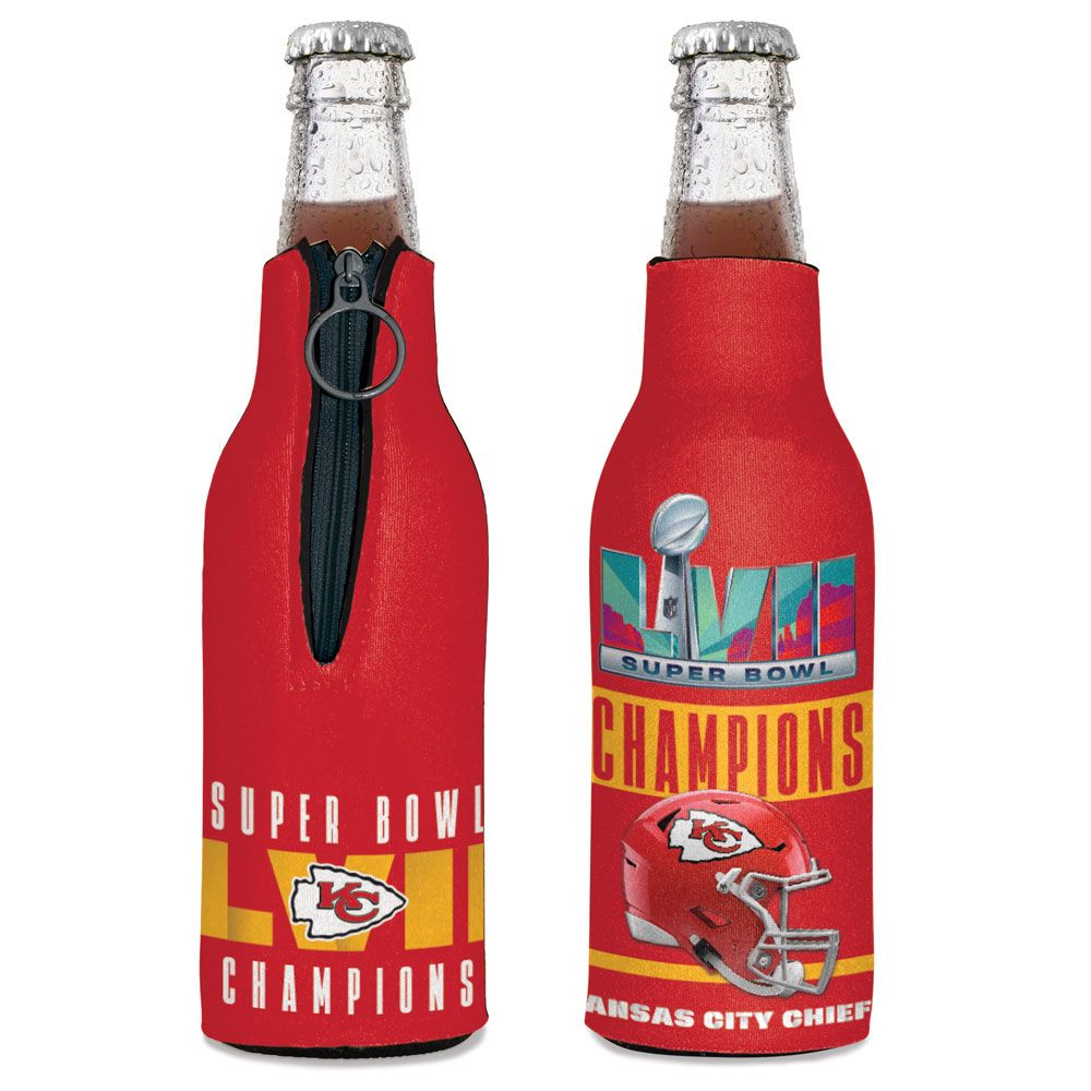 Kansas City Chiefs Super Bowl LVII Champions Bottle Cooler - Champ
