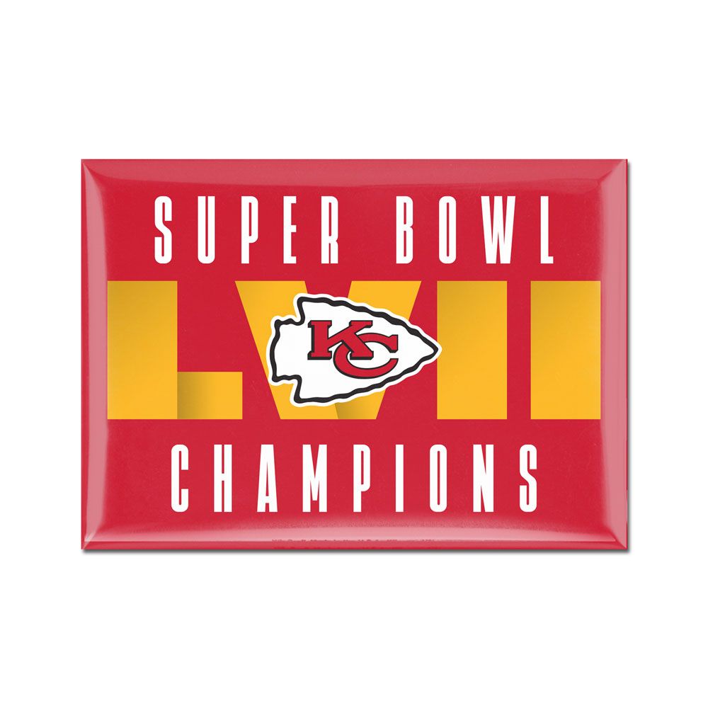 Kansas City Chiefs Super Bowl LVII Champions 2.5" x 3.5" Magnet
