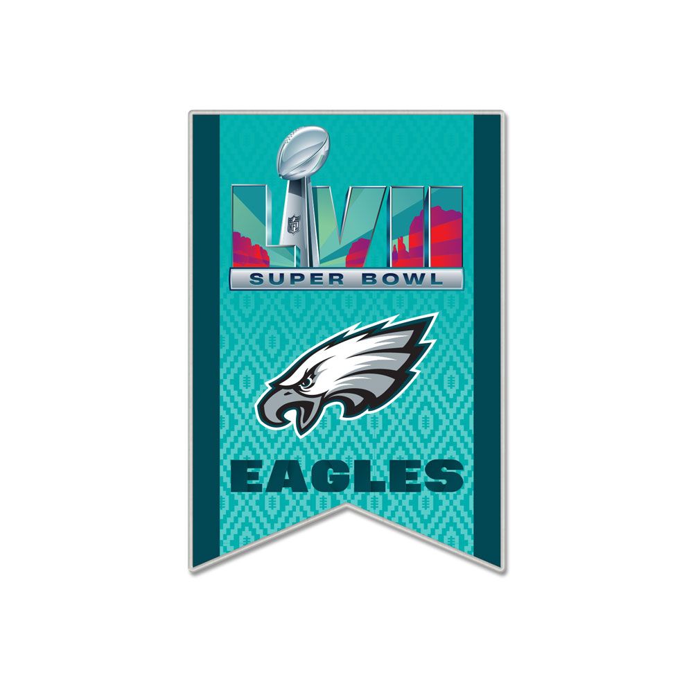 Philadelphia Eagles Super Bowl 57 Bound Pin - Participant
