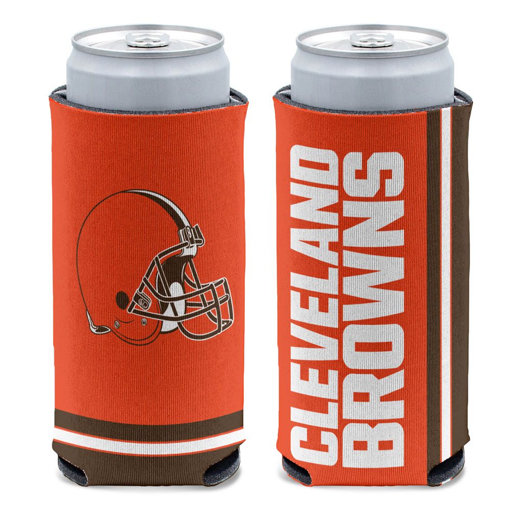 Cleveland Browns Slim Can Cooler