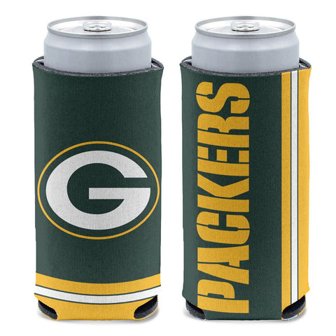 Green Bay Packers Slim Can Cooler