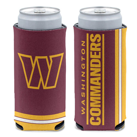 Washington Commanders Slim Can Cooler