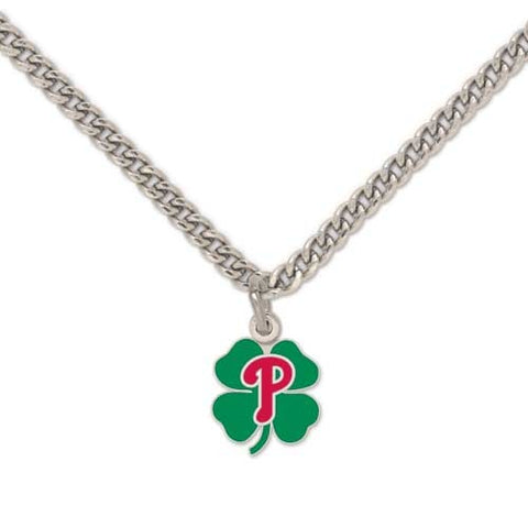 Philadelphia Phillies Shamrock Necklace